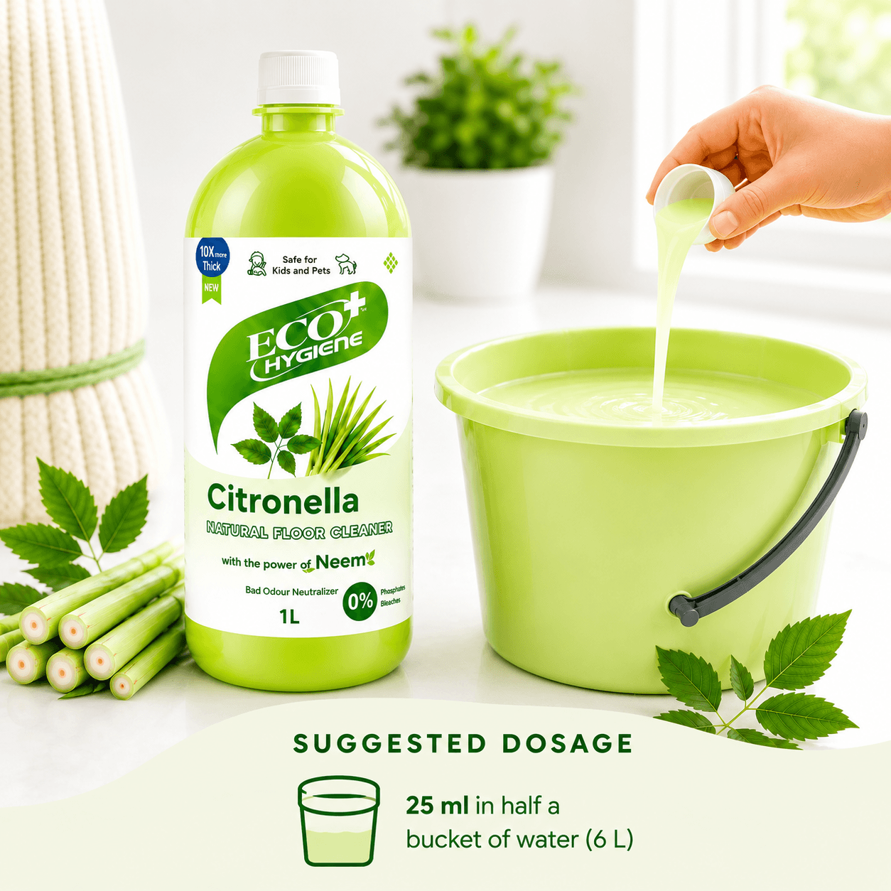 Natural Floor Cleaner - Citronella product view 3