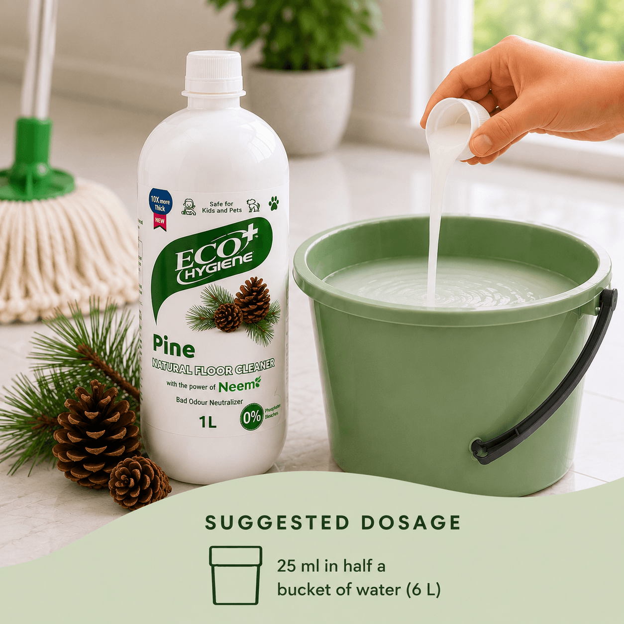 Natural Floor Cleaner - Pine product view 3