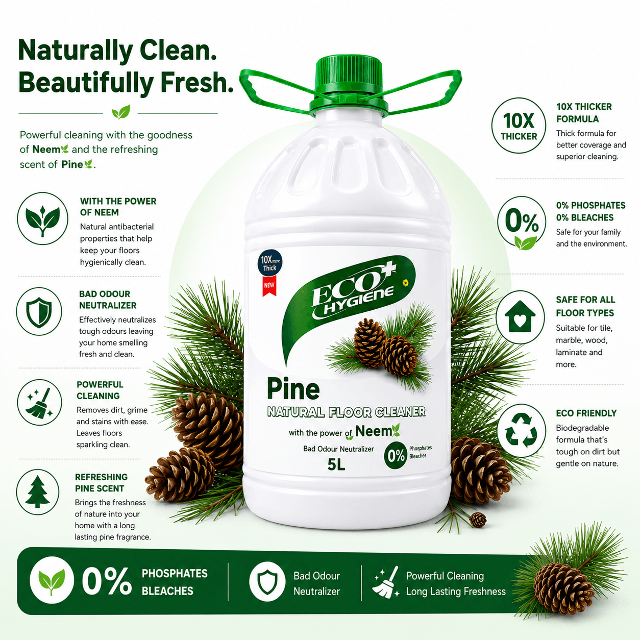 Natural Floor Cleaner - Pine product view 5